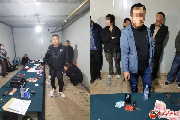 深山果园藏隐秘赌窝 兰州警方深夜突袭一锅端