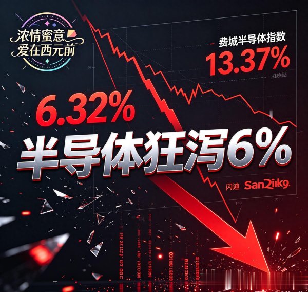 7月3日美股行情拆解! 半导体狂泻6%! A股今天可能这么走!