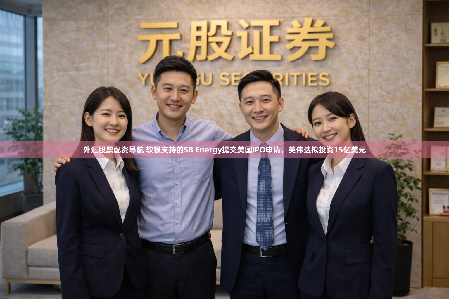 外汇股票配资导航 软银支持的SB Energy提交美国IPO申请，英伟达拟投资15亿美元
